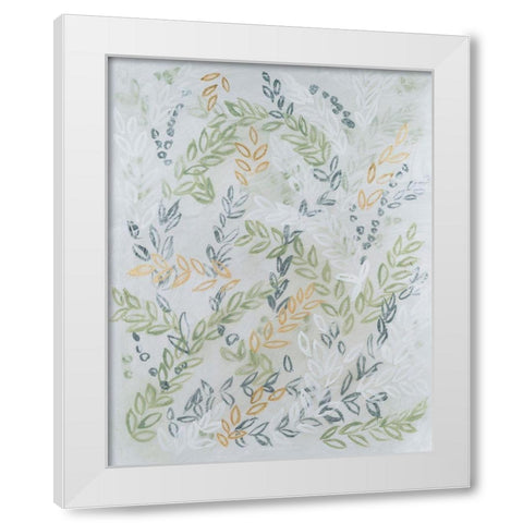 Germinate II White Modern Wood Framed Art Print by Lam, Vanna