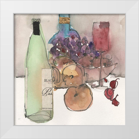 Fruitful Moment II White Modern Wood Framed Art Print by Dixon, Samuel