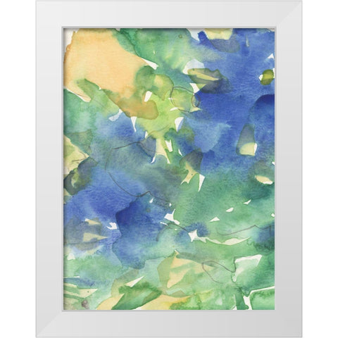 Fanciful Flora I White Modern Wood Framed Art Print by Dixon, Samuel