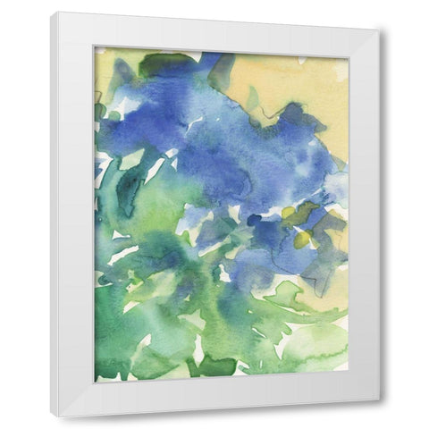 Fanciful Flora IV White Modern Wood Framed Art Print by Dixon, Samuel