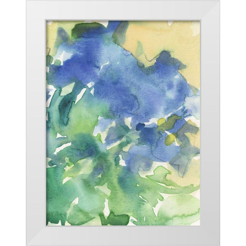 Fanciful Flora IV White Modern Wood Framed Art Print by Dixon, Samuel