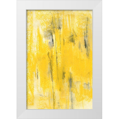 The Ginkgo Forest I White Modern Wood Framed Art Print by Dixon, Samuel