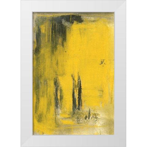 The Ginkgo Forest II White Modern Wood Framed Art Print by Dixon, Samuel