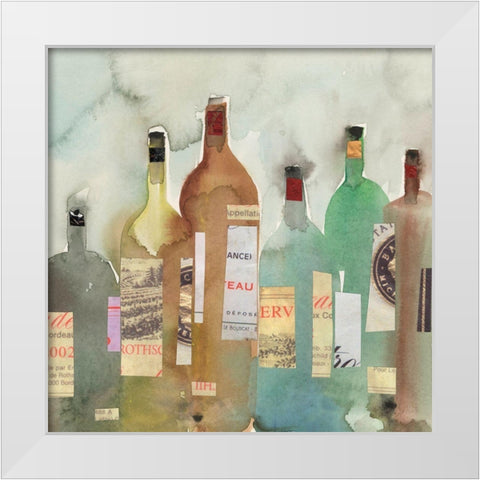 After the Magnum Lineup I White Modern Wood Framed Art Print by Dixon, Samuel