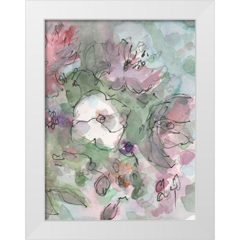 Dainty Details II White Modern Wood Framed Art Print by Dixon, Samuel