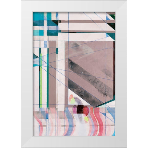 LTower 5a White Modern Wood Framed Art Print by Cartissi