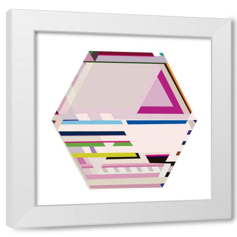 LTower 6B 3 White Modern Wood Framed Art Print by Cartissi