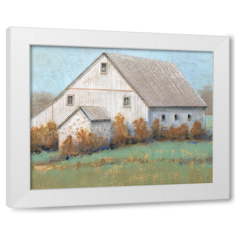 Rustic Barn I White Modern Wood Framed Art Print by OToole, Tim