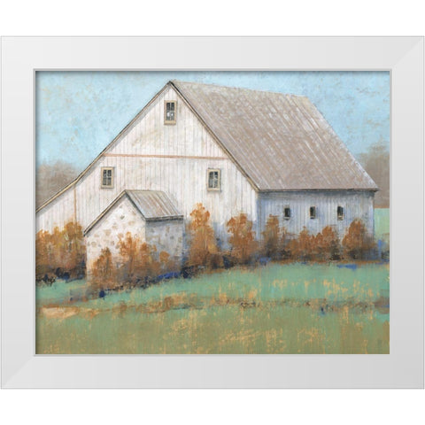 Rustic Barn I White Modern Wood Framed Art Print by OToole, Tim