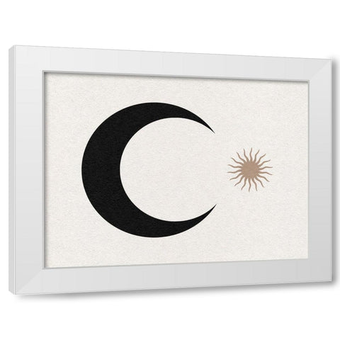 Starry Spirit II White Modern Wood Framed Art Print by Green, Jacob