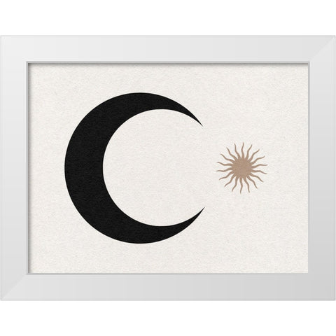 Starry Spirit II White Modern Wood Framed Art Print by Green, Jacob