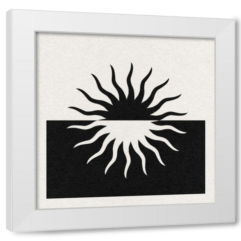 Starry Spirit III White Modern Wood Framed Art Print by Green, Jacob