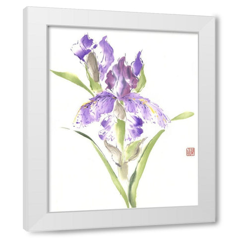 In this Moment White Modern Wood Framed Art Print by Rae, Nan
