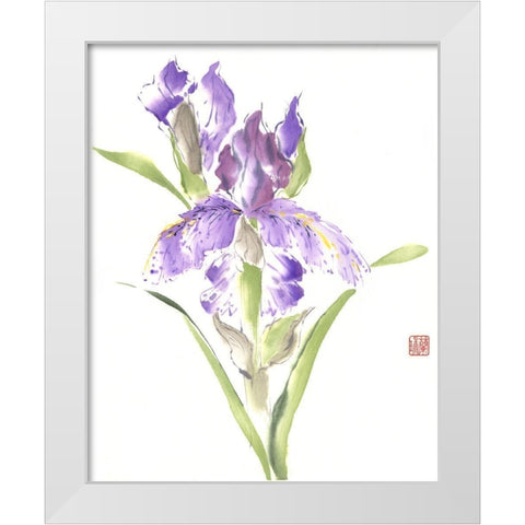 In this Moment White Modern Wood Framed Art Print by Rae, Nan