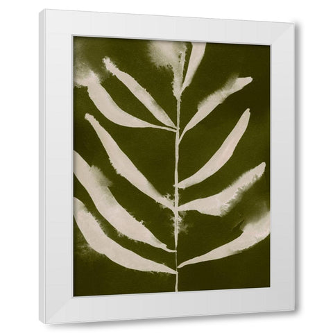 Organic Bloom II White Modern Wood Framed Art Print by Barnes, Victoria