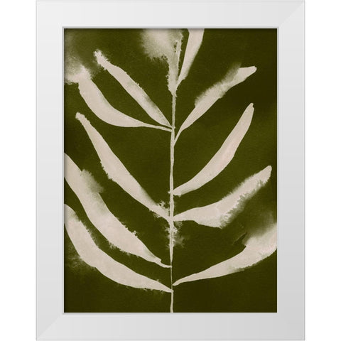 Organic Bloom II White Modern Wood Framed Art Print by Barnes, Victoria