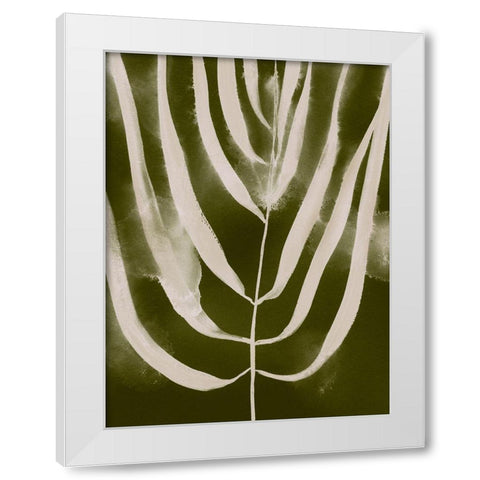 Organic Bloom III White Modern Wood Framed Art Print by Barnes, Victoria