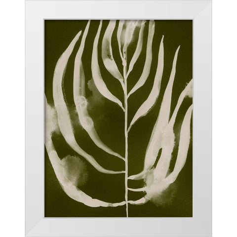 Organic Bloom IV White Modern Wood Framed Art Print by Barnes, Victoria