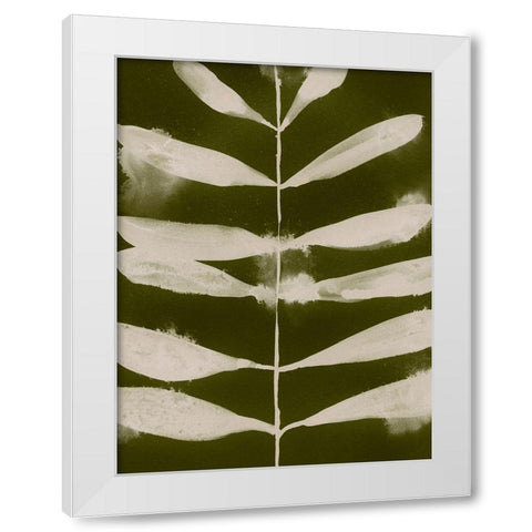 Organic Bloom VI White Modern Wood Framed Art Print by Barnes, Victoria