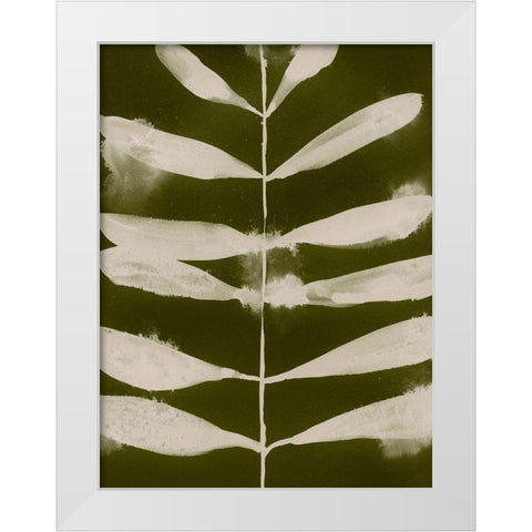 Organic Bloom VI White Modern Wood Framed Art Print by Barnes, Victoria