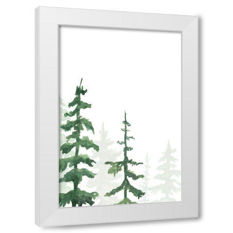 Rustic Simplicity I White Modern Wood Framed Art Print by Chandler, Sharon