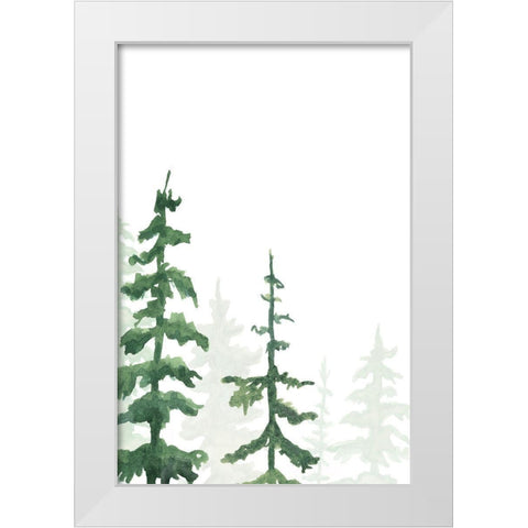 Rustic Simplicity I White Modern Wood Framed Art Print by Chandler, Sharon