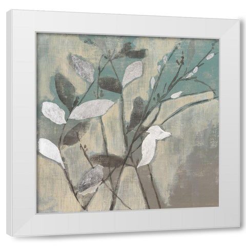 Silver And Spa II White Modern Wood Framed Art Print by Goldberger, Jennifer