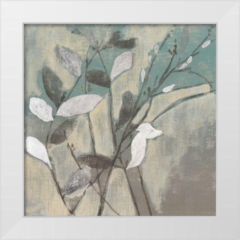 Silver And Spa II White Modern Wood Framed Art Print by Goldberger, Jennifer