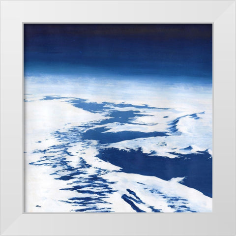 Arctic Circle I White Modern Wood Framed Art Print by Willett, Michael