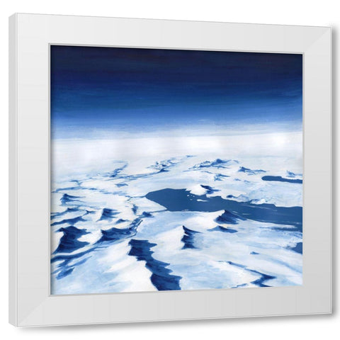 Arctic Circle II White Modern Wood Framed Art Print by Willett, Michael