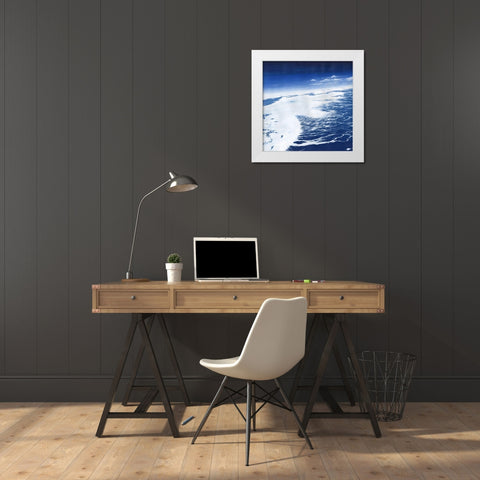Arctic Circle III White Modern Wood Framed Art Print by Willett, Michael