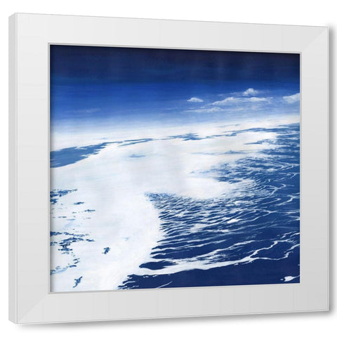 Arctic Circle III White Modern Wood Framed Art Print by Willett, Michael