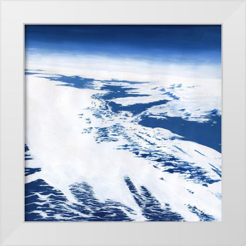 Arctic Circle IV White Modern Wood Framed Art Print by Willett, Michael