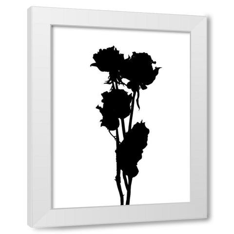 Pressed Memory III White Modern Wood Framed Art Print by Green, Jacob