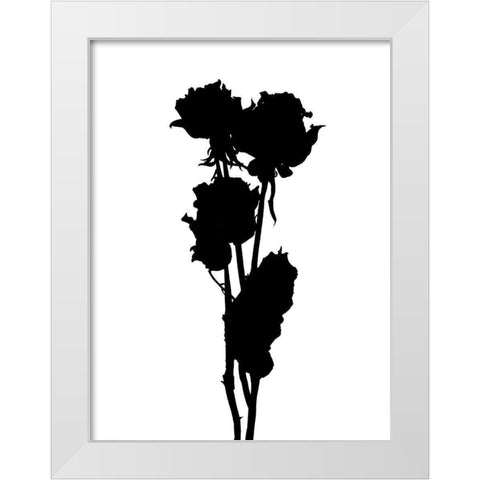 Pressed Memory III White Modern Wood Framed Art Print by Green, Jacob