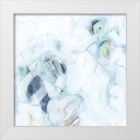 Sea Lure I White Modern Wood Framed Art Print by Vess, June Erica