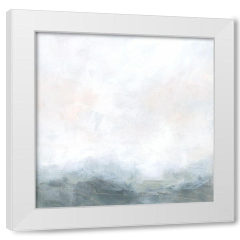 Tactile Fog II White Modern Wood Framed Art Print by Vess, June Erica