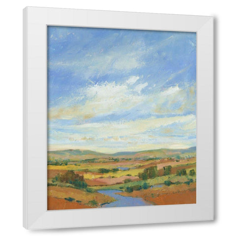 Fertile Land I White Modern Wood Framed Art Print by OToole, Tim