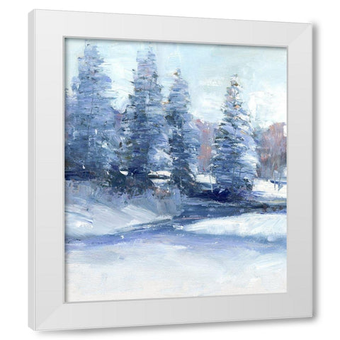 Crisp Morning I White Modern Wood Framed Art Print by OToole, Tim