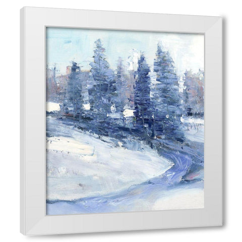 Crisp Morning II White Modern Wood Framed Art Print by OToole, Tim