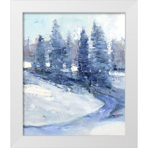 Crisp Morning II White Modern Wood Framed Art Print by OToole, Tim