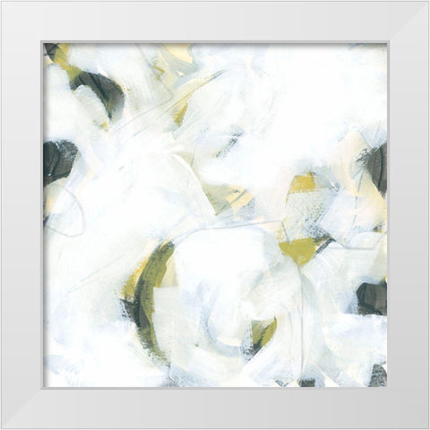 Citron Mix IV White Modern Wood Framed Art Print by Vess, June Erica