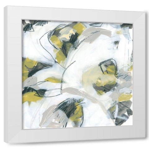 Citron Mix VII White Modern Wood Framed Art Print by Vess, June Erica