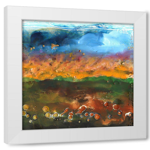 Fable I White Modern Wood Framed Art Print by Longley, Alicia