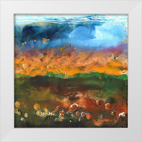 Fable I White Modern Wood Framed Art Print by Longley, Alicia