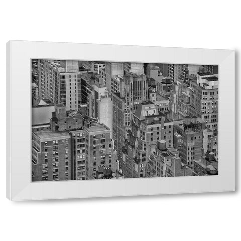 Velvet Views I White Modern Wood Framed Art Print by Stelfox, Norm