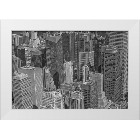 Velvet Views II White Modern Wood Framed Art Print by Stelfox, Norm