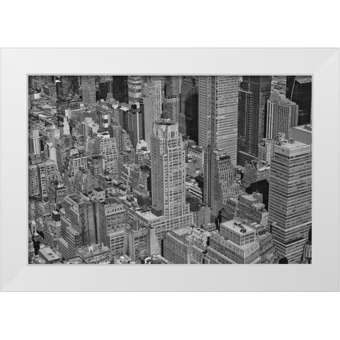 Velvet Views III White Modern Wood Framed Art Print by Stelfox, Norm