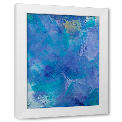 Lavender Peri IV White Modern Wood Framed Art Print by Guererra, Teodora