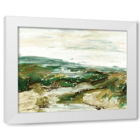 Further I White Modern Wood Framed Art Print by Wang, Melissa